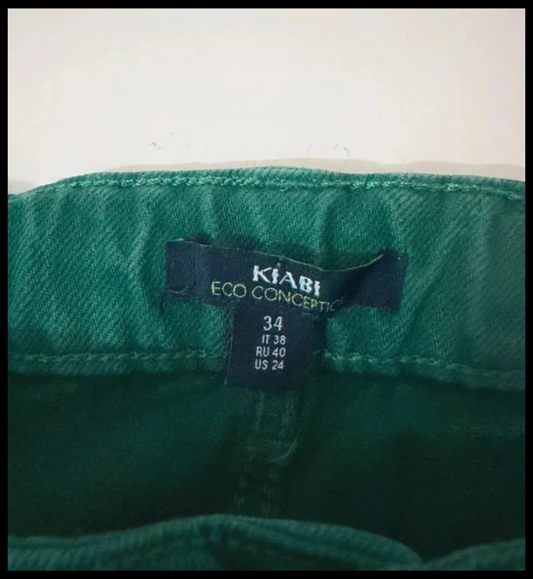 Jeans Verde Vibrante KIABI– Coleção Eco Design – photo 6